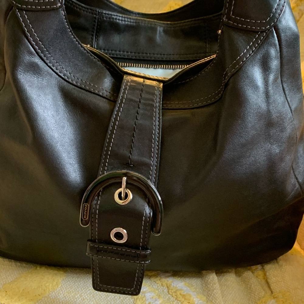 Black Leather Women's Bag